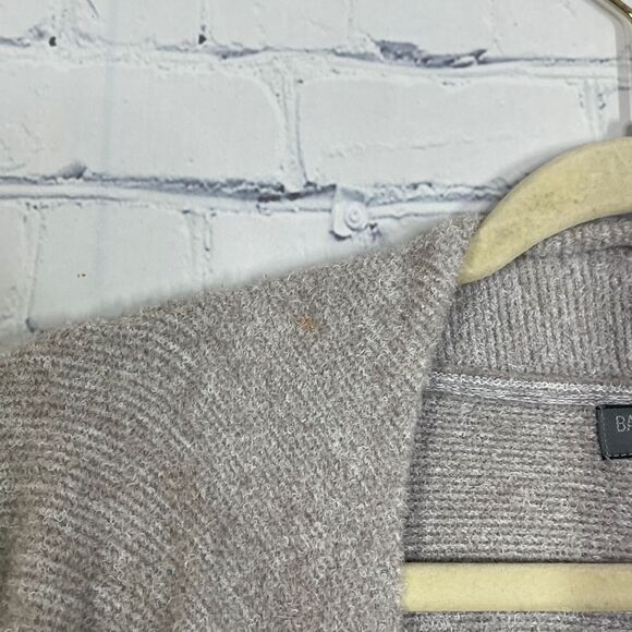 Barefoot Dreams Bamboo Chic Lite Cardigan 1X Brown Gray Long Weekend Rib Sweater - Picture 3 of 14